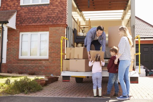 Organised packing materials for residential and office relocation