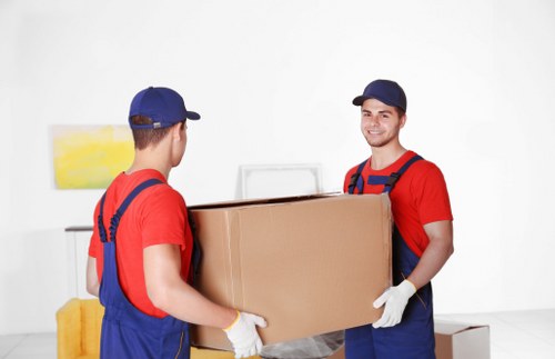 Furniture pick-up service handling bulky items in Bow