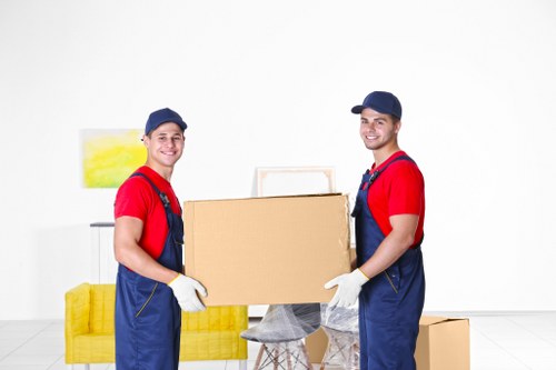 Local van transport for home and office moves in Bow