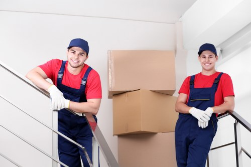 Man and van service helping with a local move in Bow