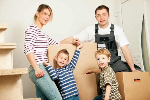 Man and van service helping with a local move in Bow