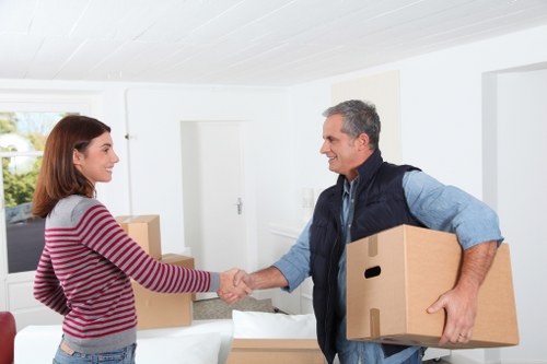 Commercial removal truck hire for business moves in Bow