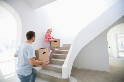 Safe loading and equipment checks for a moving van