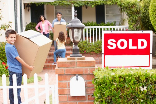 Local Bow moving service with packed boxes and careful handling