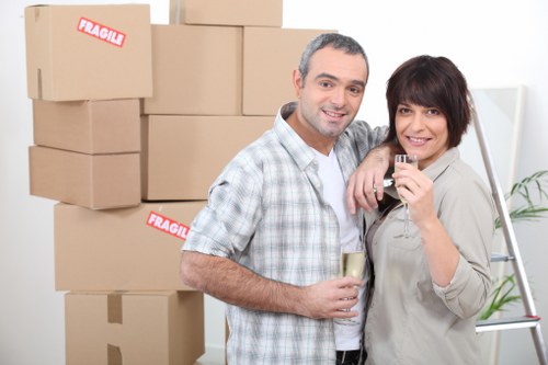 Easy access storage arrangements for customers in Bow